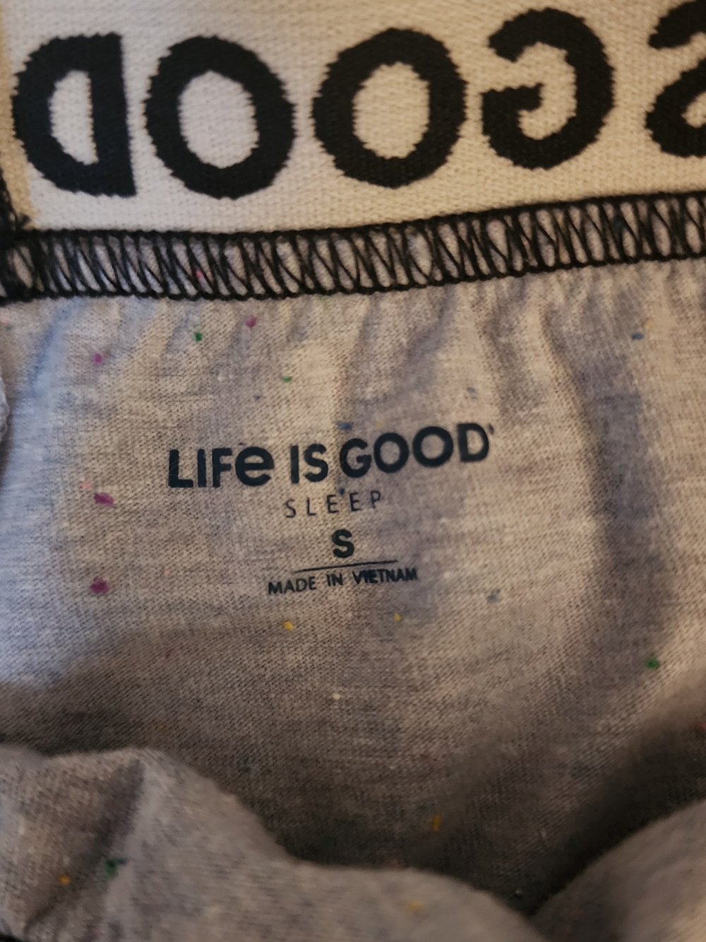 "Life Is Good"'Have a Nice Daisy' Tank & Shorts Set. Pre-owned Great Condition. - Picture 4 of 8